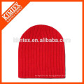 Billige Beanie strickte Hut rot